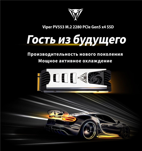 фото Накопитель SSD M.2 2280 Patriot Memory PV553P1TBM28H в Екатеринбурге 1000 ГБ