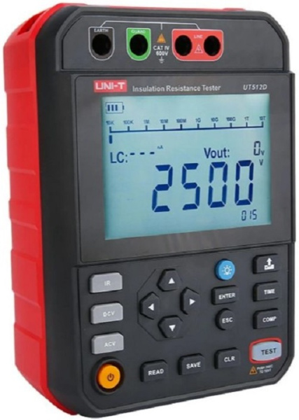 фото Измеритель сопротивления изоляции UNI-T UT512D в Казани