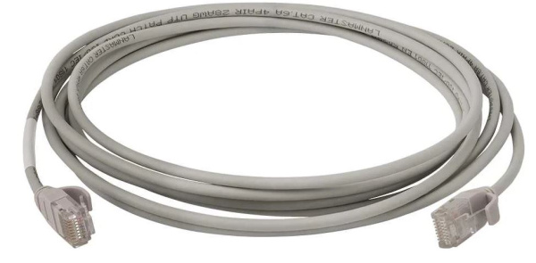 фото Кабель патч-корд U/UTP 6a кат. 5м Lanmaster LAN-PC45/28-U6A-5.0-GY в Екатеринбурге