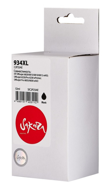 фото Картридж струйный Sakura C2P23AE (№934XL Black) в Уфе
