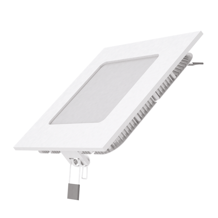 

Светильник Gauss 940111206 Встраиваемый ультратонкий квадратный IP20 6W,120х120х22, Ø105х105, 4000K 400лм, 940111206