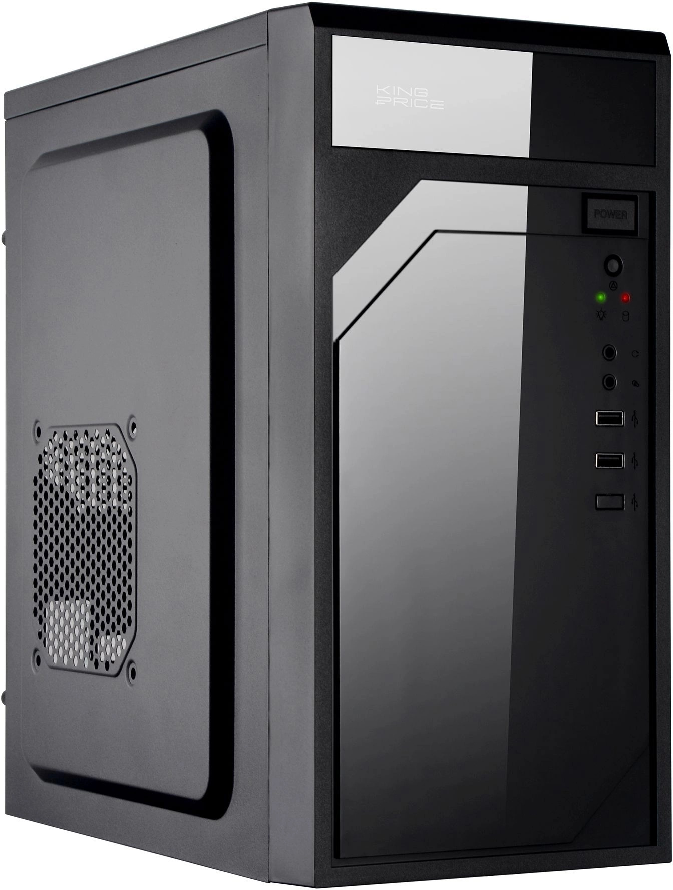 

Корпус mATX KINGPRICE KPCC-MN208 черный, без БП 2*USB 2.0, audio, KPCC-MN208