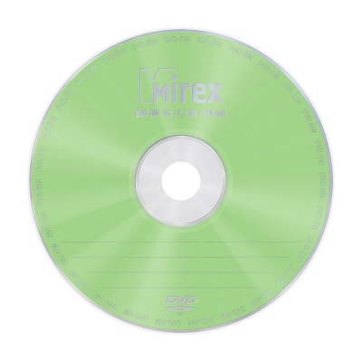 

Диск DVD-RW Mirex 202547 4.7 Gb, 4x, Slim Case, 1шт, 202547