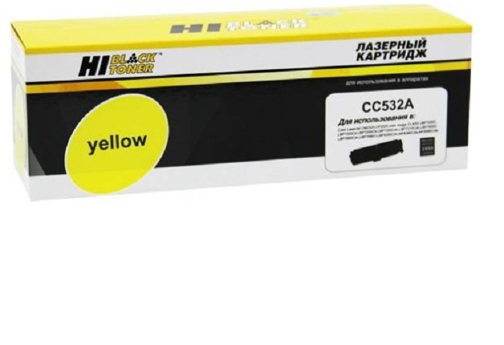 

Картридж Hi-Black 996200310 (HB-CC532A/CE412/CF382/718) для HP CLJ CP2025/CM2320/Canon LBP7200, Y, 2,8K, 996200310