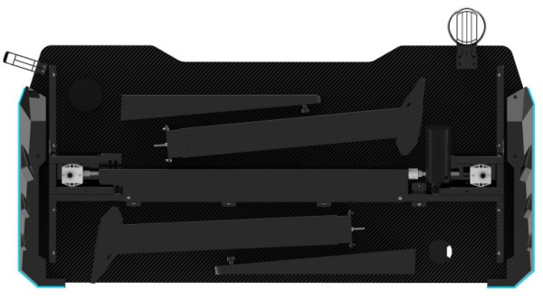 фото Стол компьютерный FoxGear FG-ZE-49B в Уфе