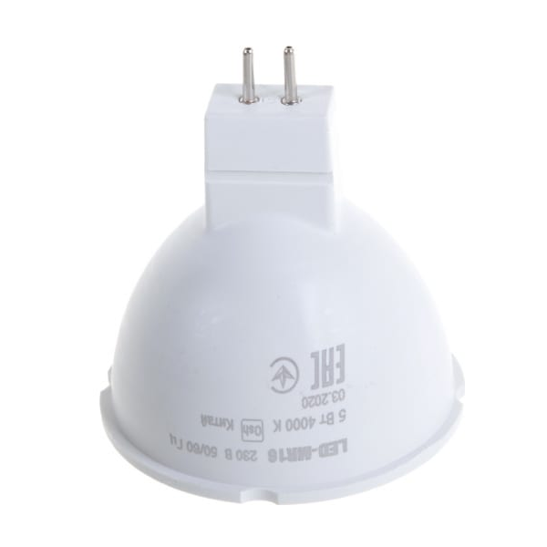 

Лампа светодиодная IEK LLE-MR16-5-230-40-GU5 Eco 5Вт MR16 софит 4000К нейтр. бел. GU5.3 450лм 230-240В, LLE-MR16-5-230-40-GU5