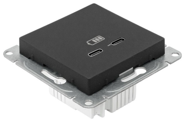 фото Розетка USB  EKF UP1-SOB-2USBC в Воронеже