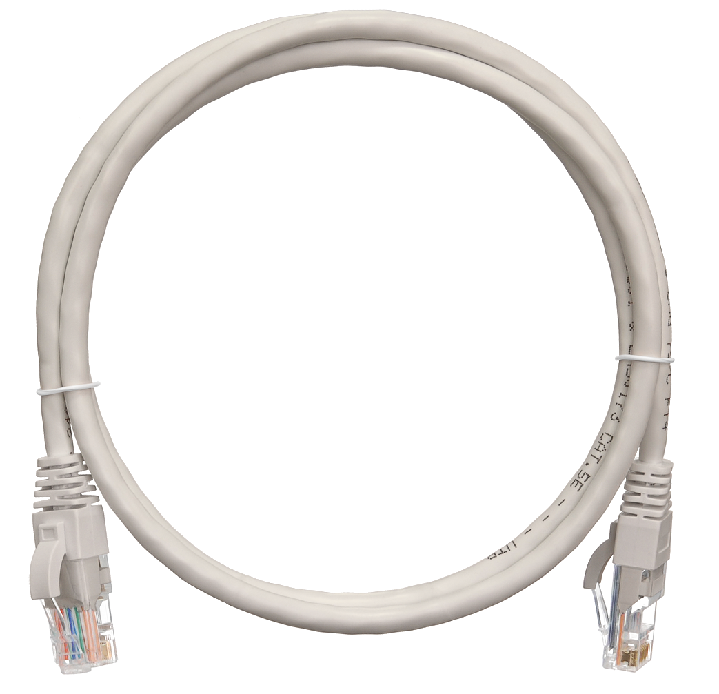 

Кабель патч-корд U/UTP 5e кат. 15м. NikoMax NMC-PC4UD55B-150-C-GY 2хRJ45/8P8C, T568B, Molded, BC (чистая медь), 24AWG, LSZH нг(А)-HFLTx, серый, NMC-PC4UD55B-150-C-GY