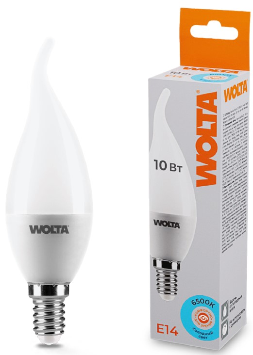 

Лампа светодиодная WOLTA 25WCD10E14 10Вт 6500K E14, 25WCD10E14