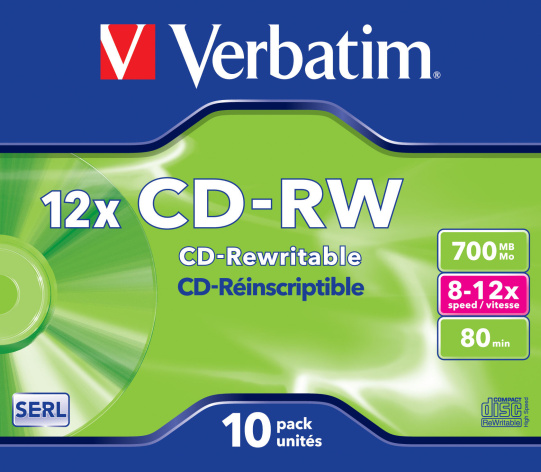фото Диск CD-RW Verbatim 43148 в Уфе