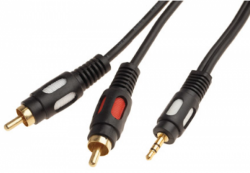 

Кабель Rexant 17-4232 3.5 Stereo Plug - 2RCA Plug, 1.5м (GOLD), 17-4232