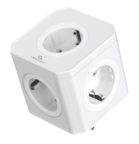 Изображение товара Тройник Cablexpert CUBE-5-16-W
