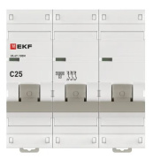 фото Автоматический выключатель EKF mcb47100m-3-25C-pro