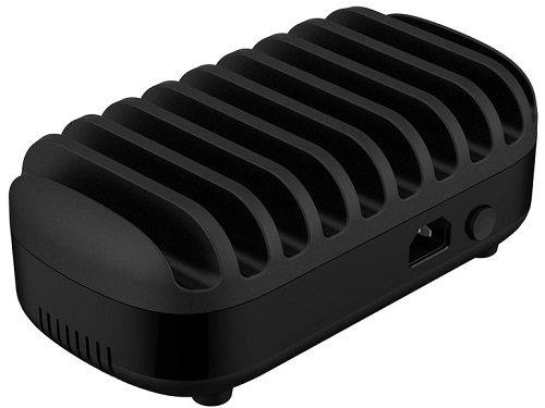 

Зарядное устройство сетевое Orico DUK-10 5V2.4A*20, черный, DUK-10