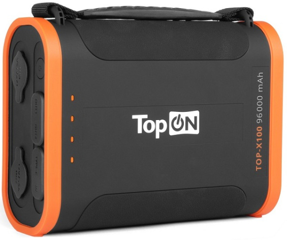 Изображение товара Портативная аккумуляторная станция TopOn TOP-X100 96000 мАч мощный источник энергии