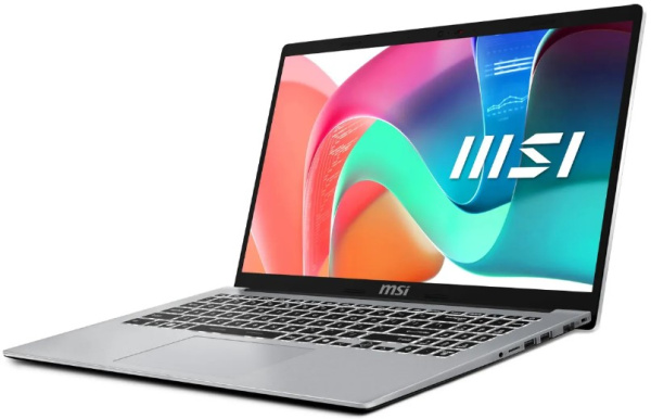 фото Ноутбук  MSI Modern 15 F13MG-087XRU в Уфе 15.6 ", Core i5, 16 Гб RAM, 1 Тб SSD, Iris Xe Graphics, Серебристый