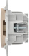 фото Розетка с заземлением  IEK FI-R14-16-1-K88