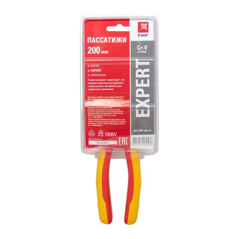 фото Пассатижи  EKF pas-200-exp-in в Санкт-Петербургe