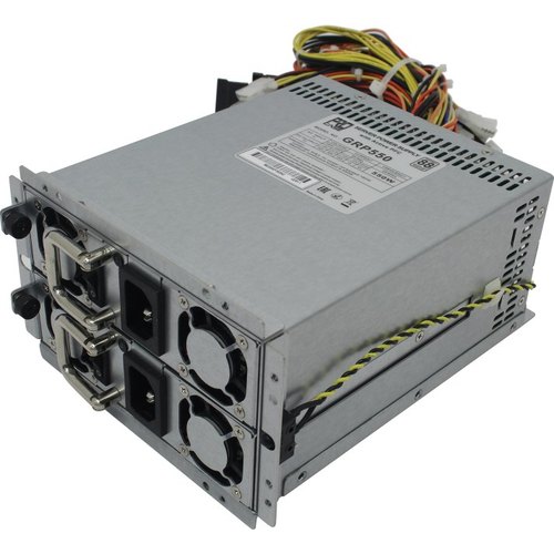 

Блок питания ATX Procase GRP550 (550W+550W(1+1)), КПД=88+ Silver,185*150*86mm, Активный PFC,+5B=30A,+12B=46A,+3,3B=30A,-12V=1A,5VSB=3A,Защита от перег, GRP550