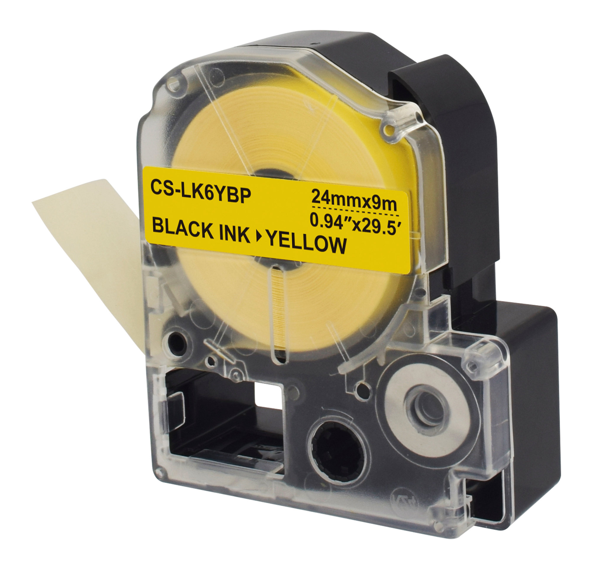 

Картридж ленточный Cactus CS-LK6YBP черный для Epson LW700/LW600P/LW1000P/Z700/Z900, CS-LK6YBP