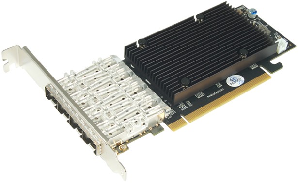 

Сетевая карта SunRich (ST Lab) N-750 25G 4*SFP28 PCIe Intel E810-CAM1, N-750