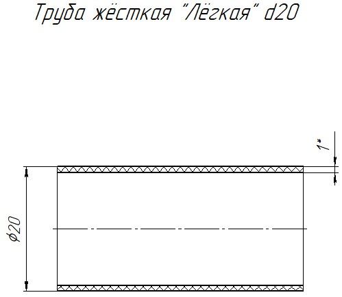 фото Труба жёсткая  Промрукав PR05.0075 в Красноярске