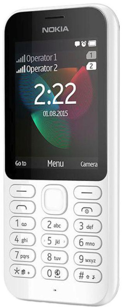 фото Мобильный телефон  Nokia 222 Dual Sim white