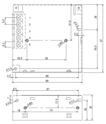 фото Преобразователь Mean Well RS-50-12
