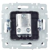 фото Розетка телевизионная проходная IEK BR-A10-P-K35