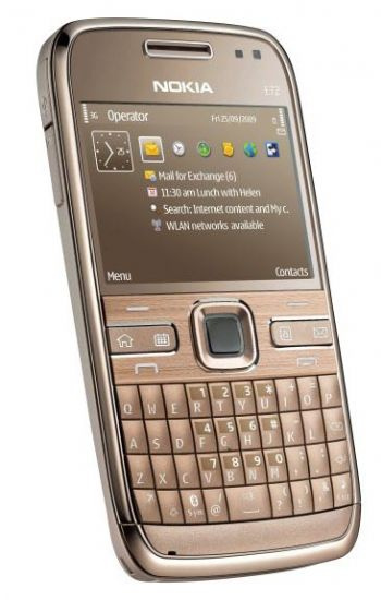 фото Мобильный телефон  Nokia E72 Topaz Brown Navi