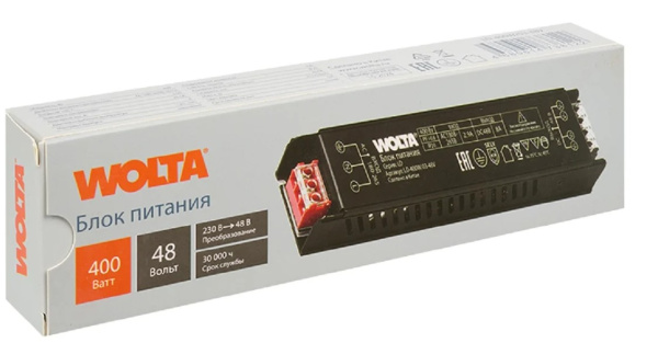 фото Блок питания  WOLTA LD-400W/03-48V в Челябинске