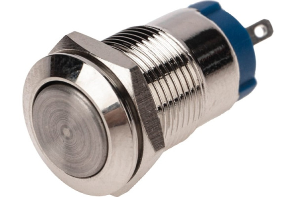 Изображение товара Антивандальная металлическая кнопка Rexant 36-3152 12 мм ON-OFF