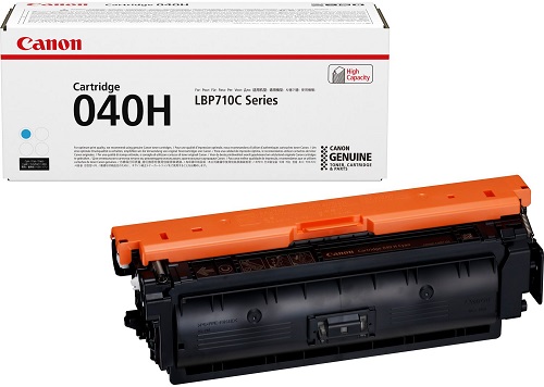 

Картридж Canon 040 H C 0459C001 голубой, для принтеров i-SENSYS LBP712Cx, LBP710Cx, 10000 страниц, 040 H C