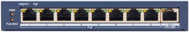 

Коммутатор HiWatch SWT-1309P L2, Смарт-управляемый, 9 10/100M RJ45 PoE-порт, 1 10/1000M RJ45 port, 802.3af/at, бюджет PoE 110Вт, SWT-1309P