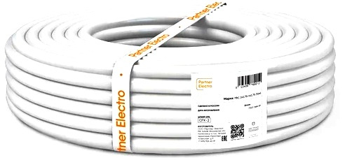 фото Провод  Партнёр Электро ПВС 3х0.75 (2х0.75+1х0.75) 380В Б (бухта 10м) УТ-00000103 в Екатеринбурге