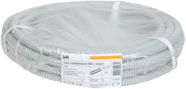 фото Труба гофрированная  IEK CTG20-16-K41-010I в Казани