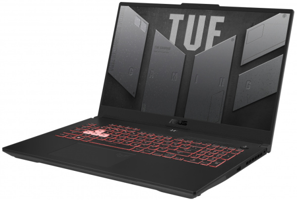 фото Ноутбук  ASUS TUF Gaming A17 FA707RR-HX001 17.3 ", Ryzen 7, 16 Гб RAM, 1 Тб SSD, GeForce RTX 3070, Серый