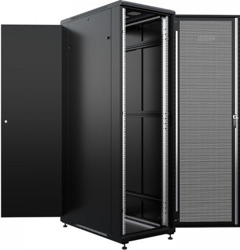 фото Шкаф напольный 19", 22U ONTEK TC22U61DPSMRSWAS-9005