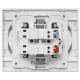 фото Розетка двухместная без заземления в сборе EKF EXR10-102-10 в Уфе