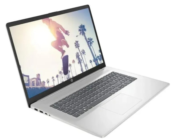 фото Ноутбук  HP 17-cp2465ng в Красноярске 17.3 ", Ryzen 5, 16 Гб RAM, 512 Гб SSD, Radeon 610M, Серебристый