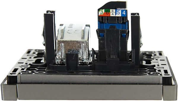 фото Розетка комбинированная IEK FP-AK20-2-K46 в Уфе