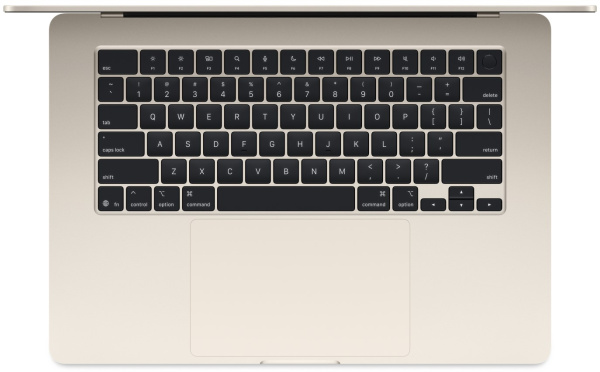 фото Ноутбук  Apple Macbook Air 15 (2025) в Уфе 15.3 ", M, 16 Гб RAM, 512 Гб SSD, M4 10-Core GPU, Золотистый