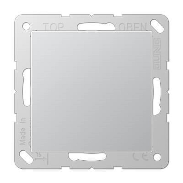 

Заглушка Jung A594-0AL с суппортом A 500 алюминий, A594-0AL