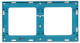 фото Рамка двойная  EKF EXM-G-305-30 в Казани