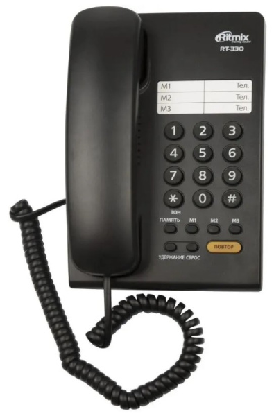 фото Телефон проводной  Ritmix RT-330 в Красноярске