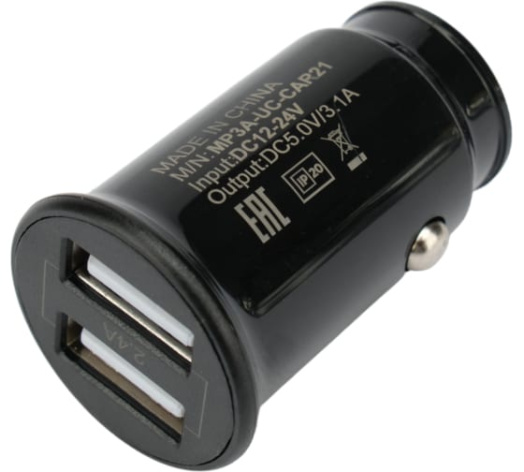 фото Зарядное устройство автомобильное Cablexpert MP3A-UC-CAR21 в Перми