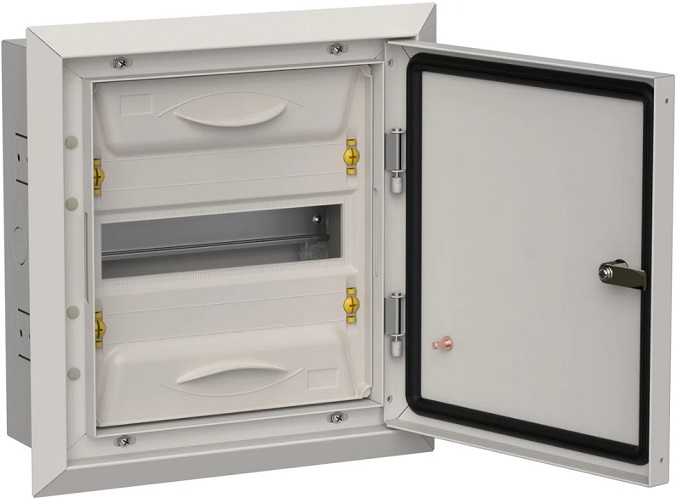 

Щит распределительный встраиваемый IEK TI5-50-V-012-31 TITAN 5 ЩРв-12 (1х12) 380х365х130 IP31 белый металлический, TI5-50-V-012-31