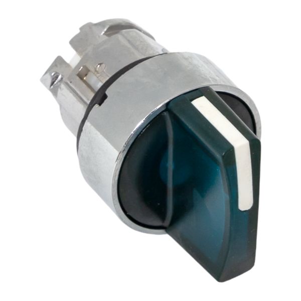 

Механизм переключателя исполнительный EKF XB4BD2L-B ХB4 синий на 2 положения возвратный без фиксации, с подсветкой с короткой ручкой, XB4BD2L-B