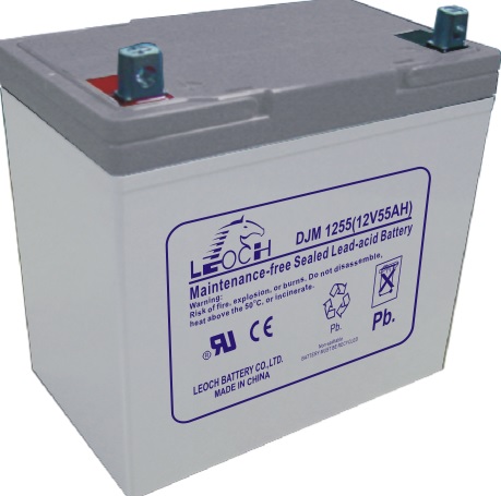 

Аккумулятор LEOCH DJM 12-55 12В, 55Ач, DJM 12-55