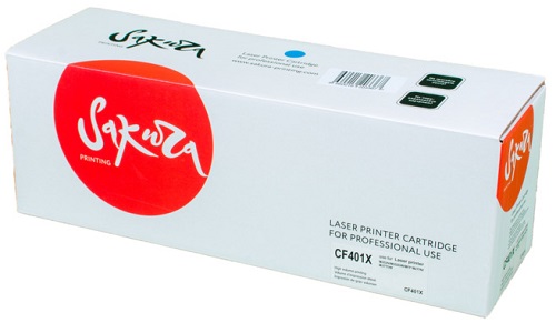 

Картридж Sakura SACF401X для HP Color LaserJet Pro M252n/M252dn/MFP277dw/277n, синий, 2300 к., SACF401X